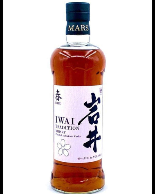 Mars Iwai Tradition Sakura Cask Finish Japanese Whisky