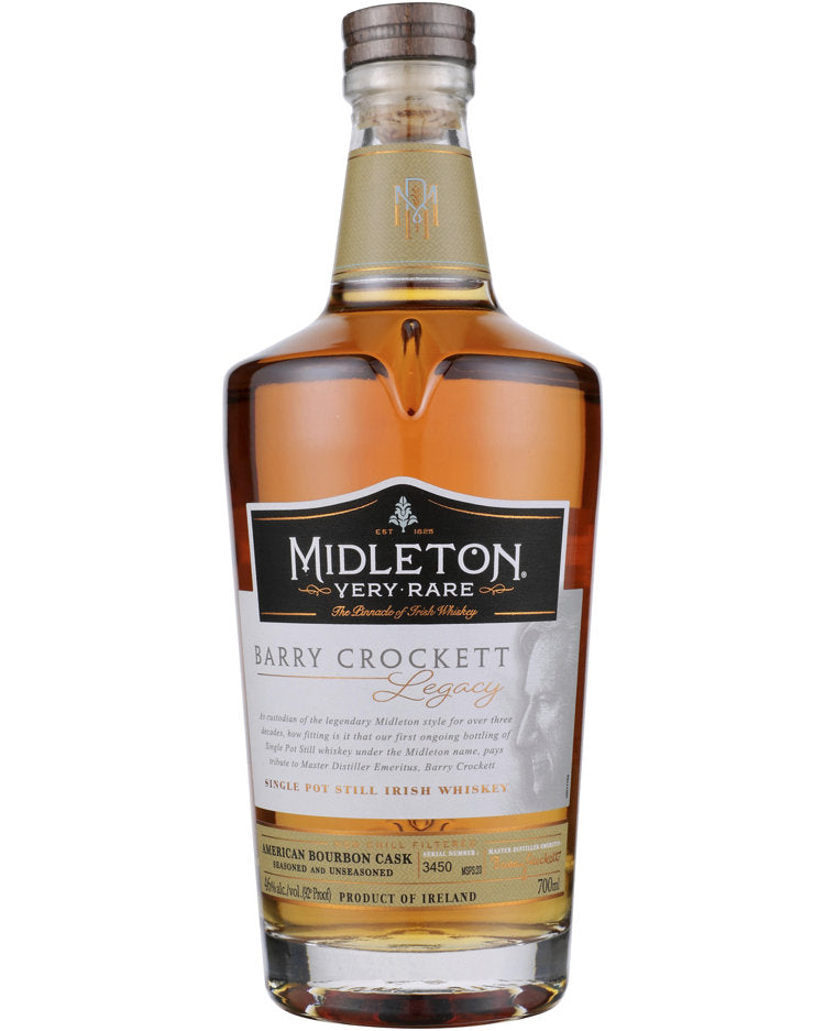 Midleton Barry Crocket Legacy Single Pot Still Irish Whiskey 700ml