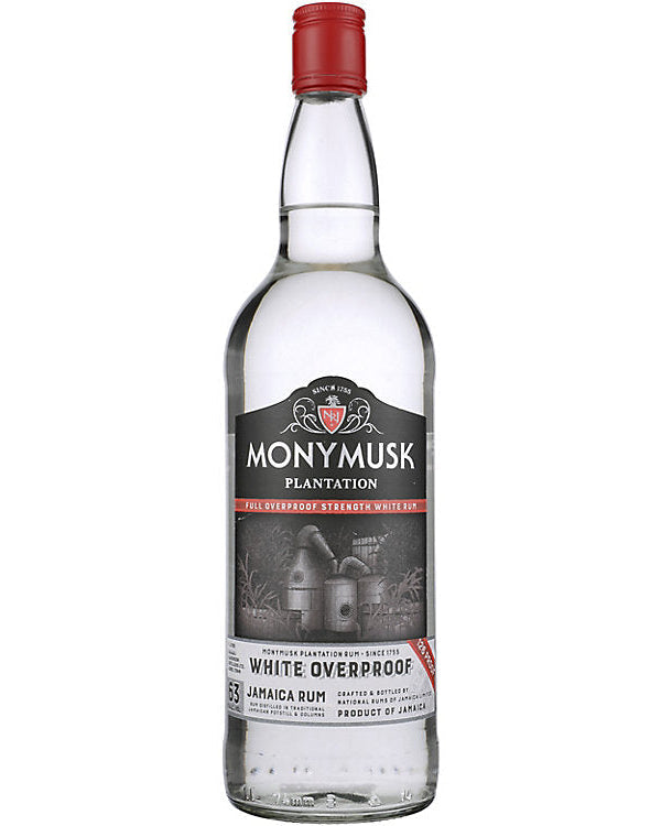 Monymusk Plantation Overproof White Rum 1Lt