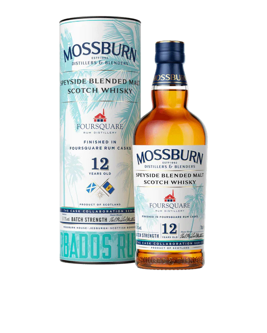 Mossburn Foursquare Rum Cask 12 Year Old Blended Malt Scotch Whisky