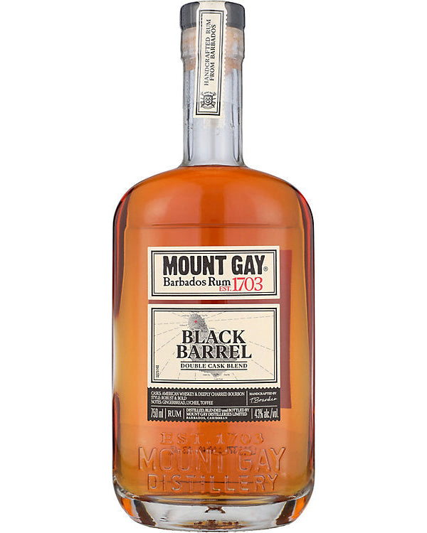 Mount Gay Black Barrel Double Cask Blend Rum 750ml