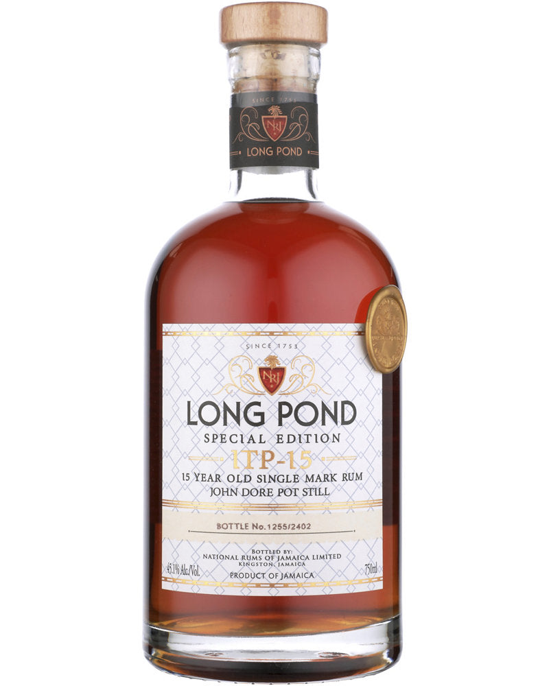 National Rums of Jamaica Long Pond Special Edition ITP 15 Year Old Single Mark Rum 750ml