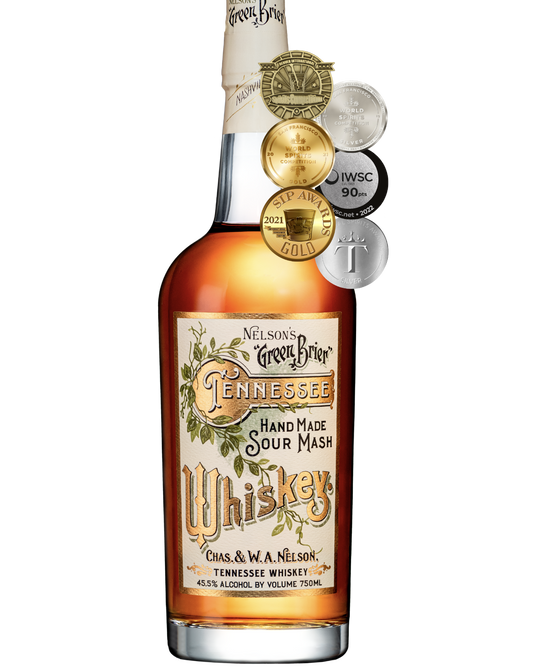 Nelson's Green Brier Tennessee Hand Made Sour Mash Whiskey 750ml