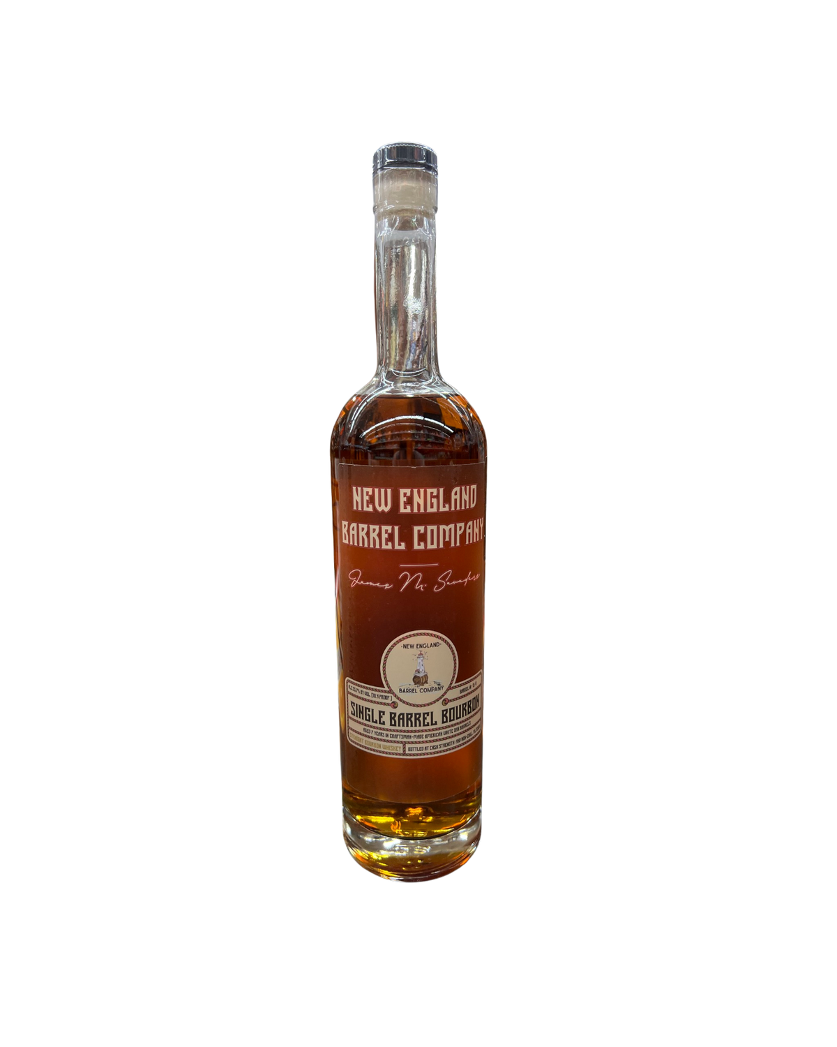 New England Barrel Company Single Barrel 7 Year Old  California Private Barrel Bourbon Whiskey