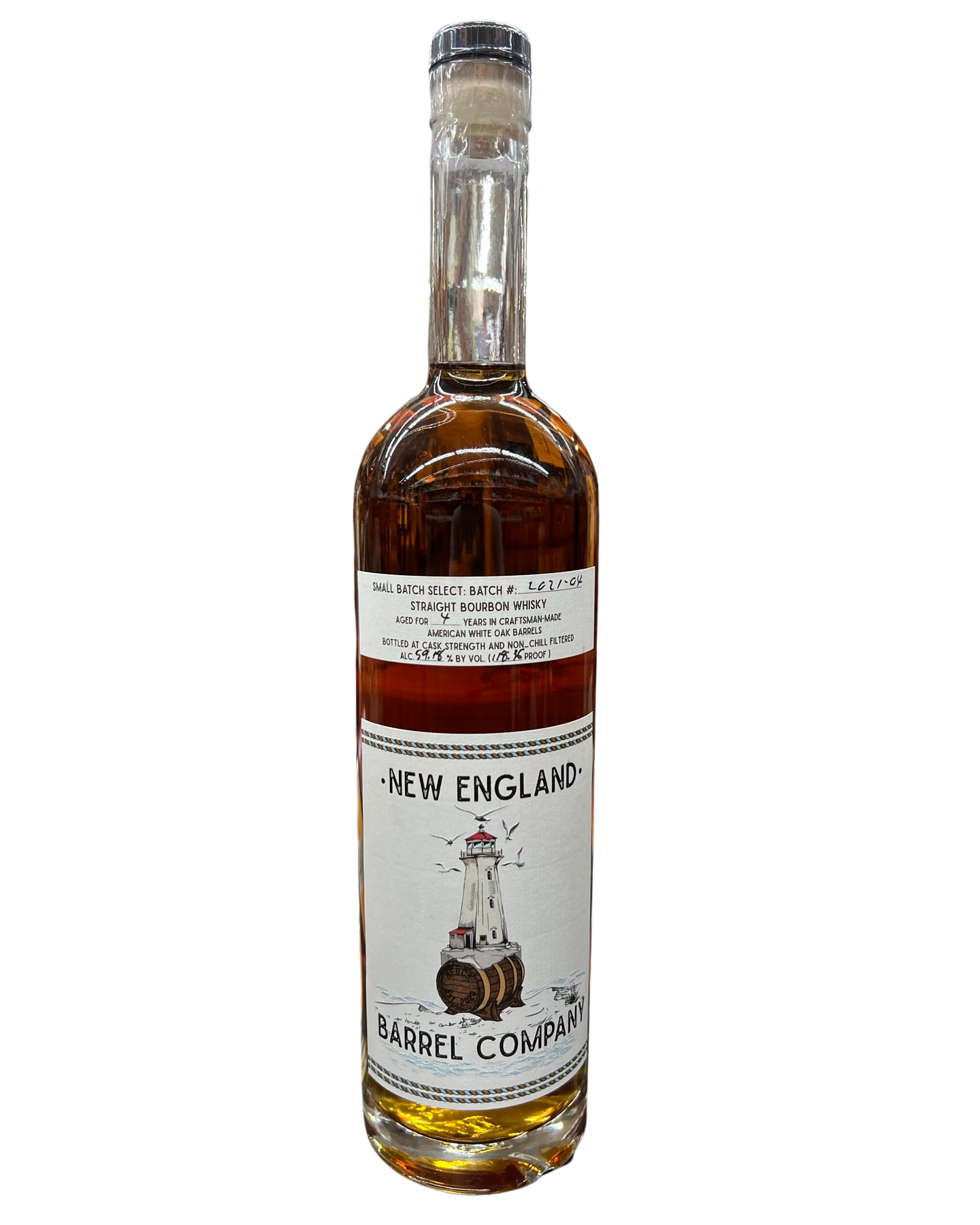 New England Barrel Company Small Batch Select Straight Bourbon Whiskey 750ml