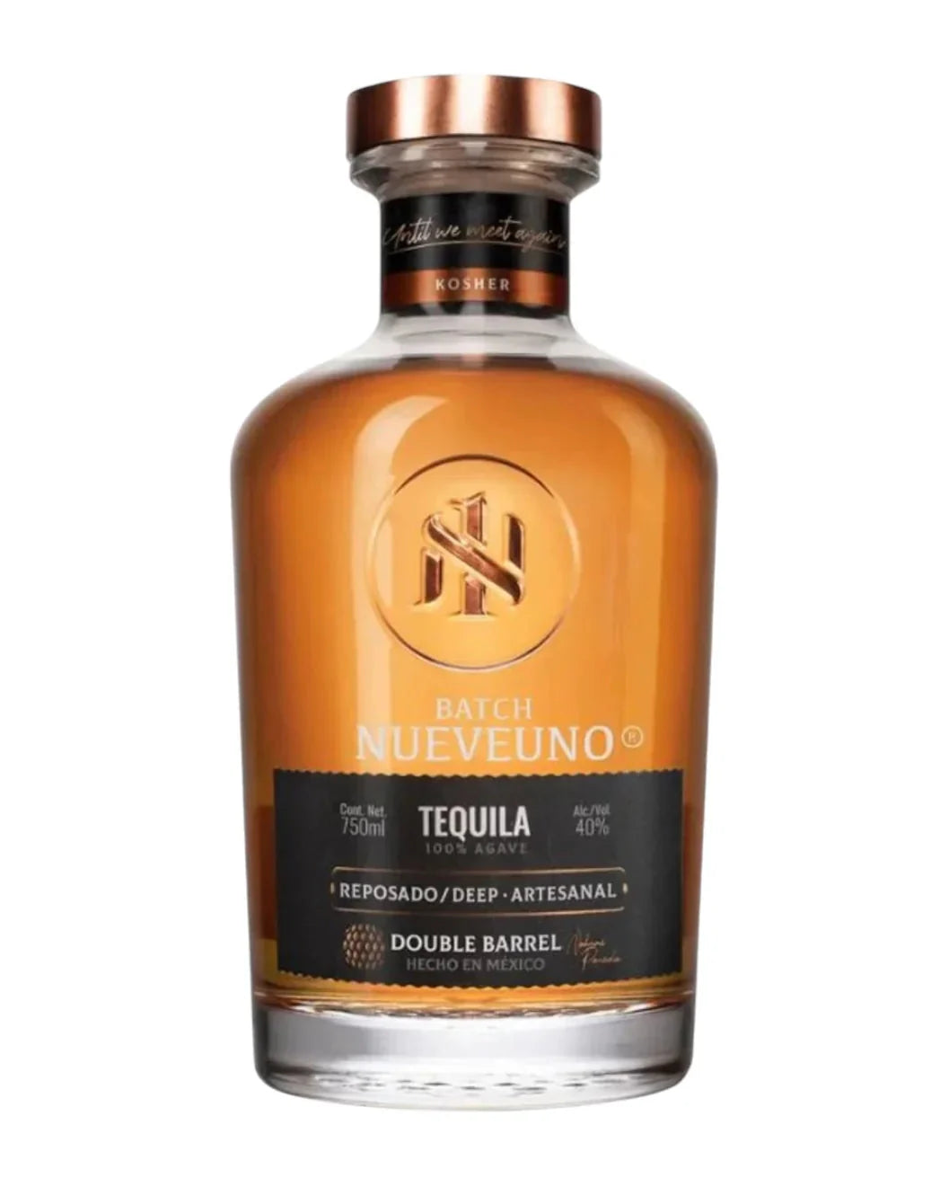 Nueveuno Deep Double Barrel Organic Reposado Tequila 750ml