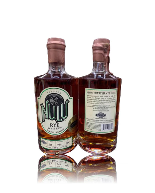 Nulu Toasted Single Barrel Rye Whiskey 750ml