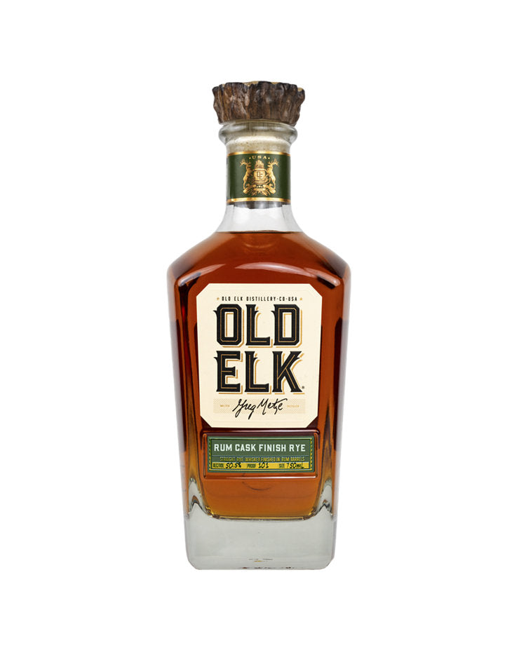 Old Elk Rum Cask Finish Straight Rye Whiskey 750ml