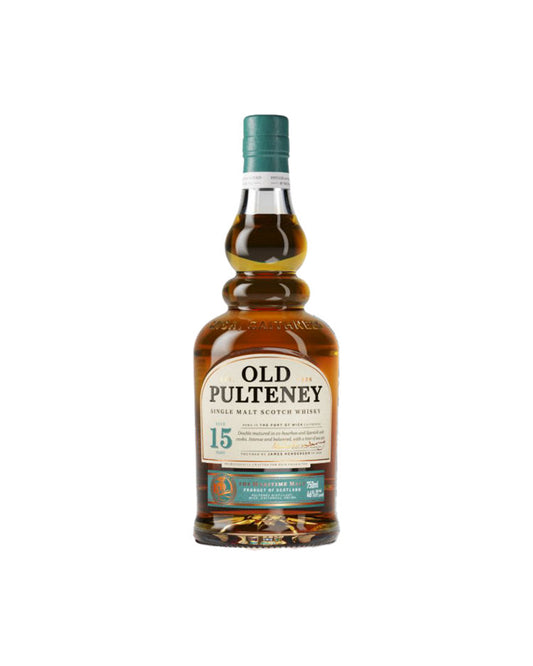 Old Pulteney 15 Year Old Single Malt Scotch Whisky 750ml