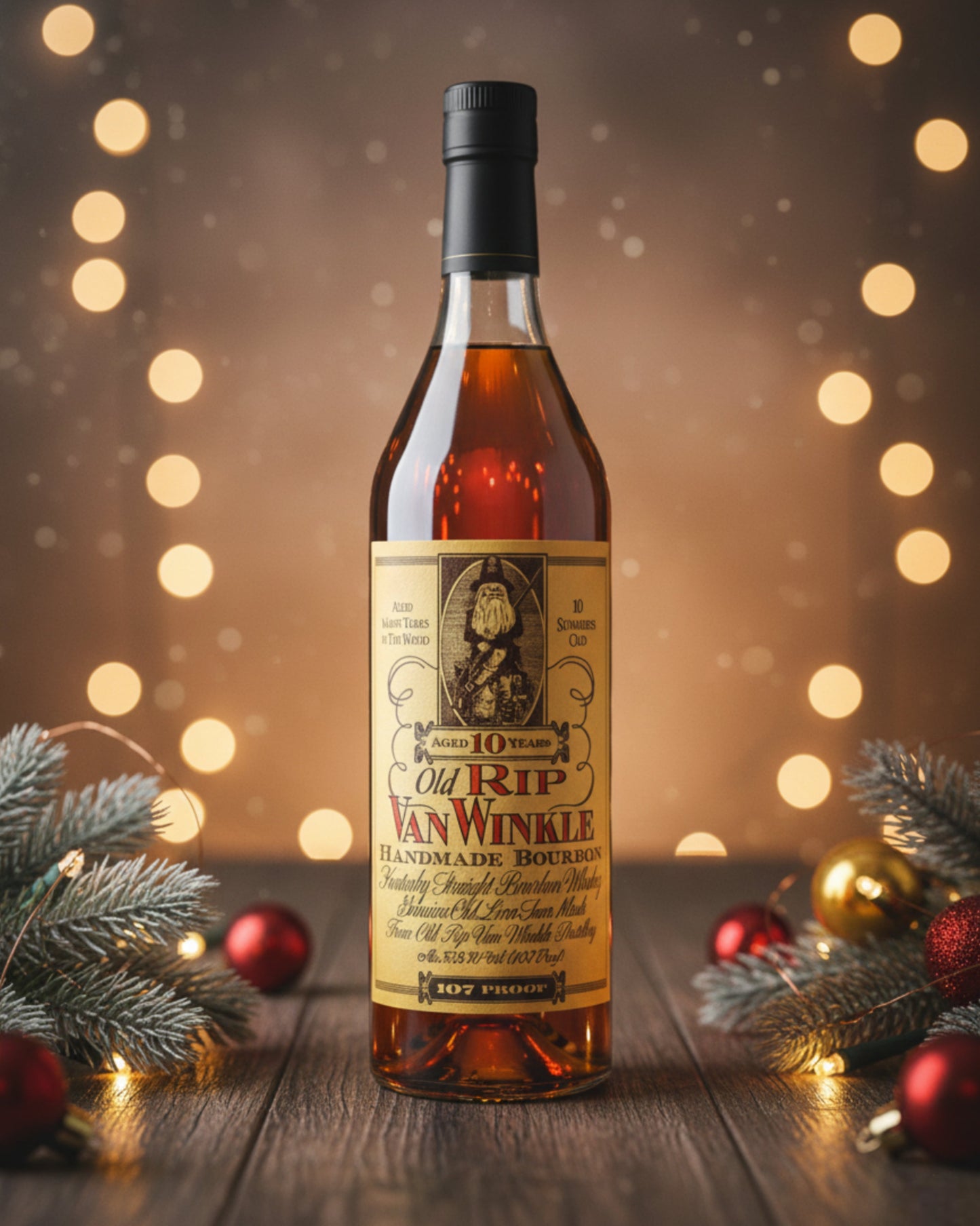 Old Rip Van Winkle Handmade 10 Year Old Kentucky Straight Bourbon Whiskey