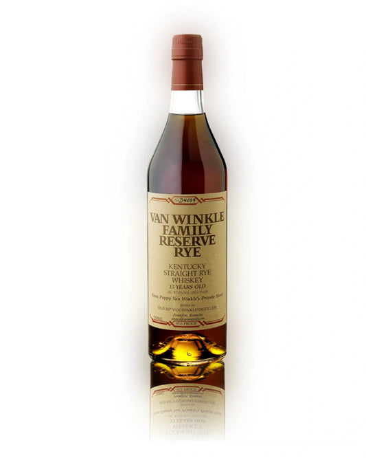 Old Rip Van Winkle Pappy Van Winkle's Family Reserve 13 Year Old Kentucky Straight Rye Whiskey