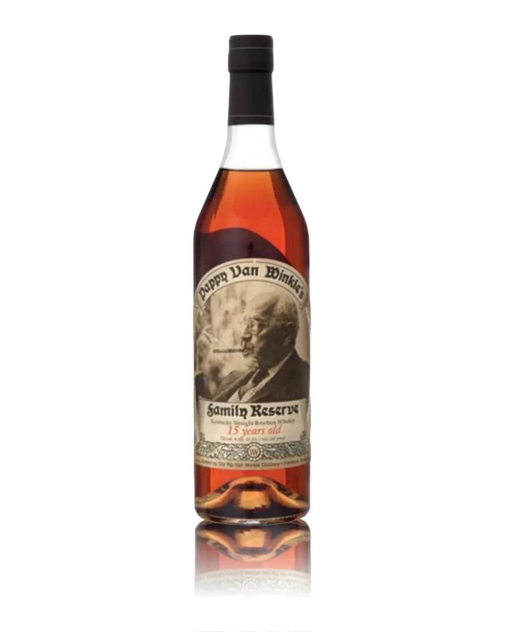 Old Rip Van Winkle Pappy Van Winkle's Family Reserve 15 Year Old Kentucky Straight Bourbon Whiskey 750ml
