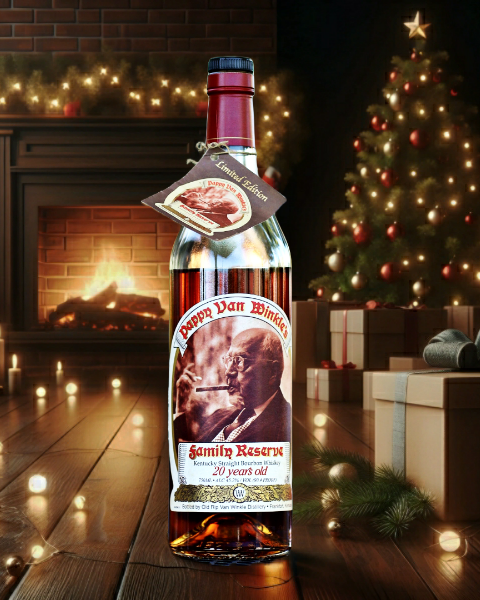 Old Rip Van Winkle Pappy Van Winkle's Family Reserve 20 Year Old Kentucky Straight Bourbon Whiskey