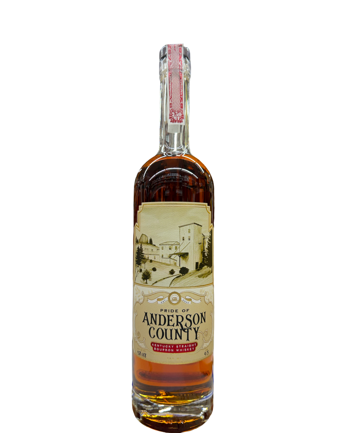 Pride of Anderson County Kentucky Straight Bourbon Whiskey 750ml (56.29%)