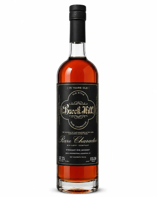 Rare Character Brook Hill Music City 15 Year Old Single Barrel 115.5 Proof Straight Rye Whiskey 750ml