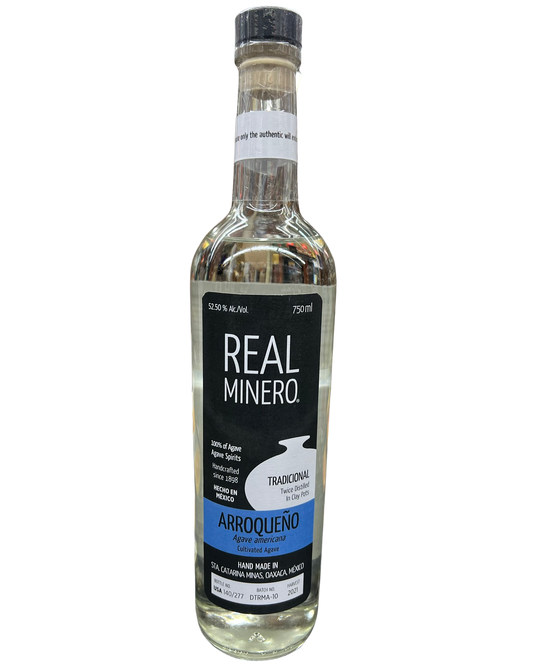 Real Minero Destilado De Agave Arroqueno Ancestral Mezcal 750ml