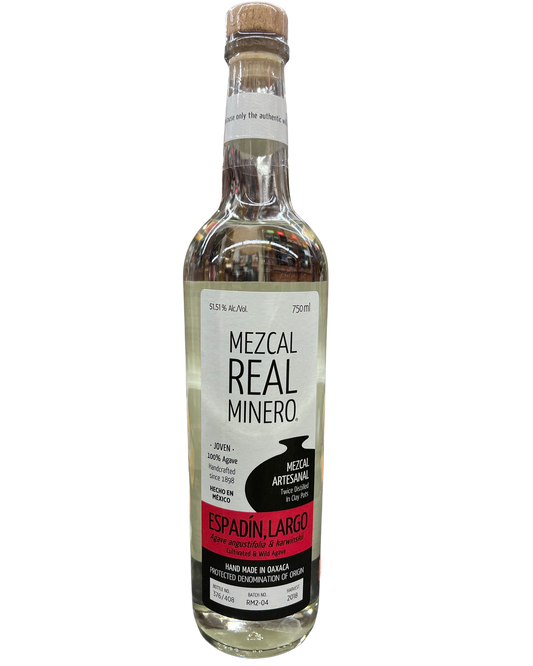 Real Minero Espadin Largo Mezcal 750ml