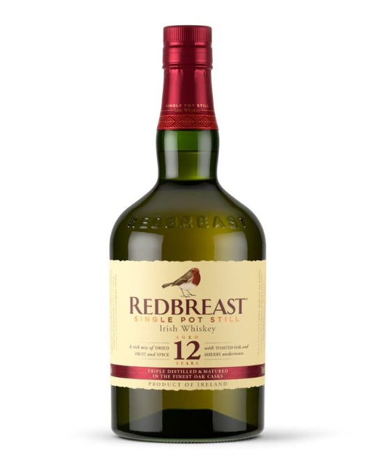 Redbreast 12 Year Old Single Pot Still Irish Whiskey 750ml