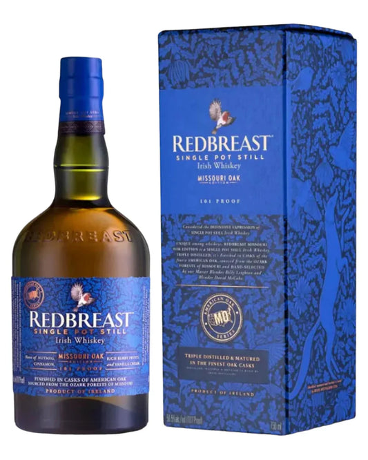 Redbreast Missouri Oak Edition Single Pot Still Irish Whiskey 750ml