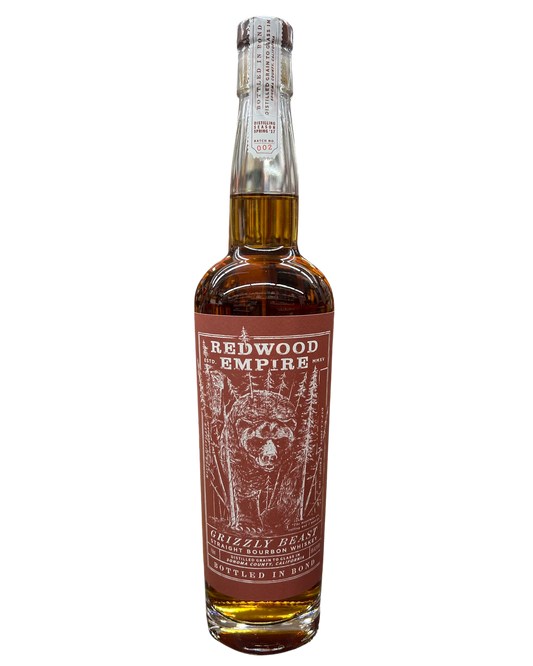 Redwood Empire Grizzly Beast Straight Bourbon Whiskey