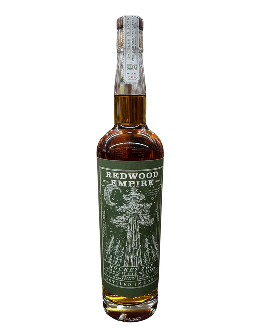 Redwood Empire Rocket Top Bottled In Bond Straight Rye Whiskey 750ml