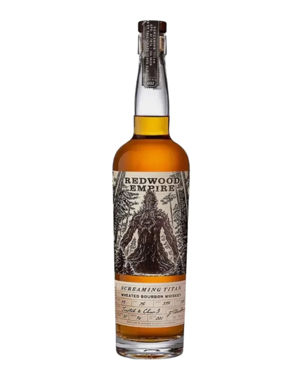 Redwood Empire Screaming Titan Wheated Bourbon Whiskey 750ml