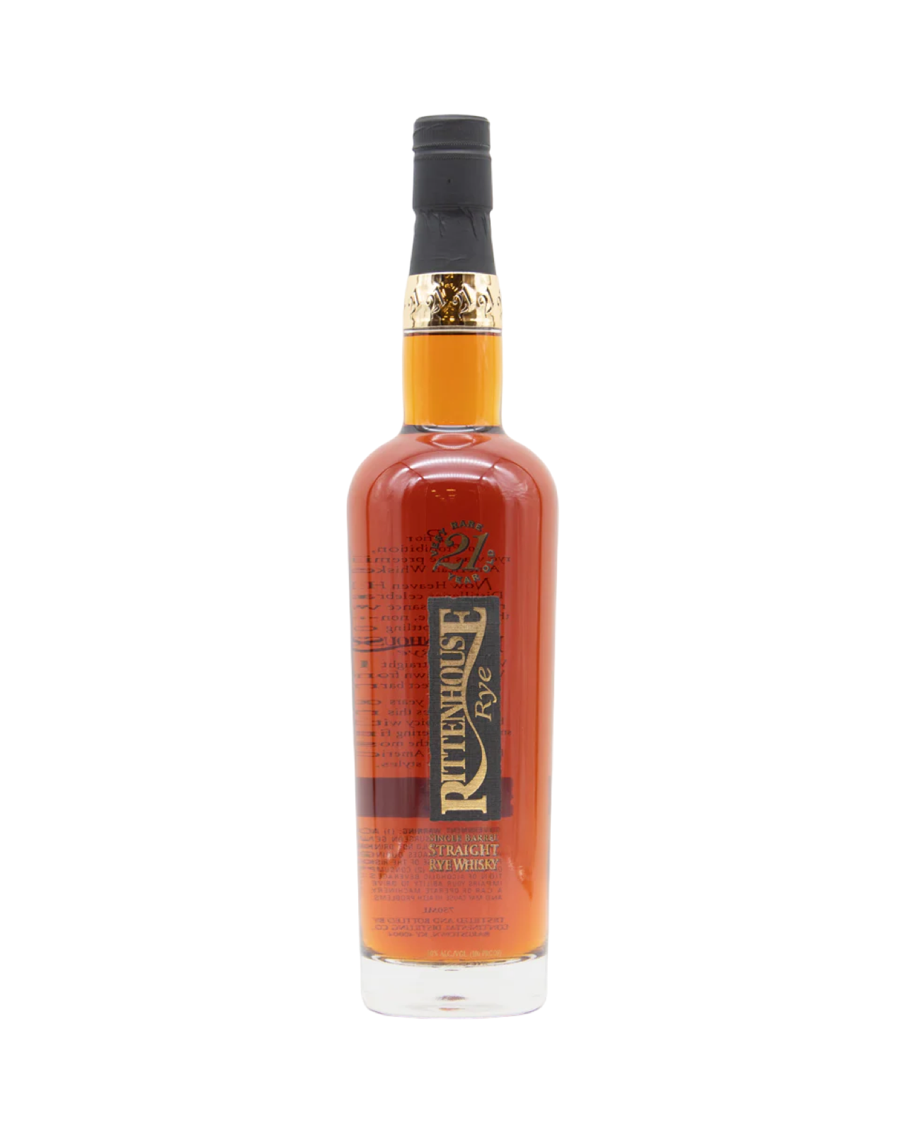 Rittenhouse Single Barrel 21 Year Old Straight Rye Whiskey