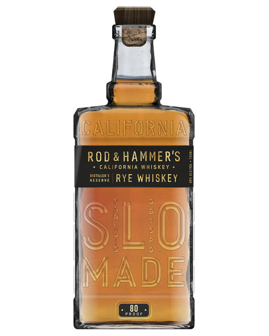 Rod & Hammer's SLO Stills Distiller's Reserve Rye Whiskey 750ml