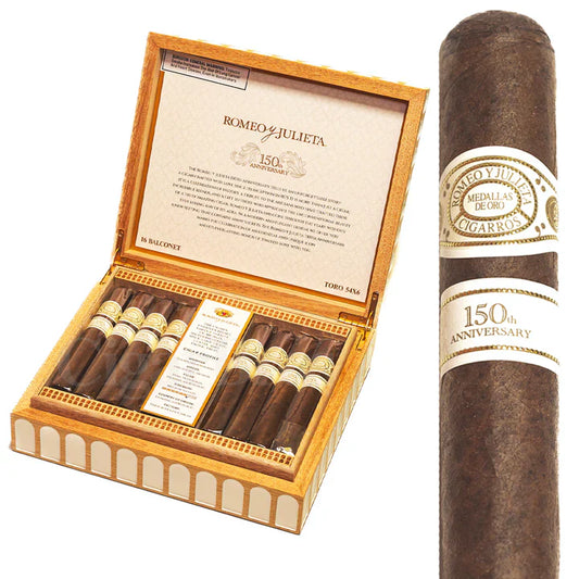 Romeo Y Julieta 150th Anniversary Balconet (Box of 16)