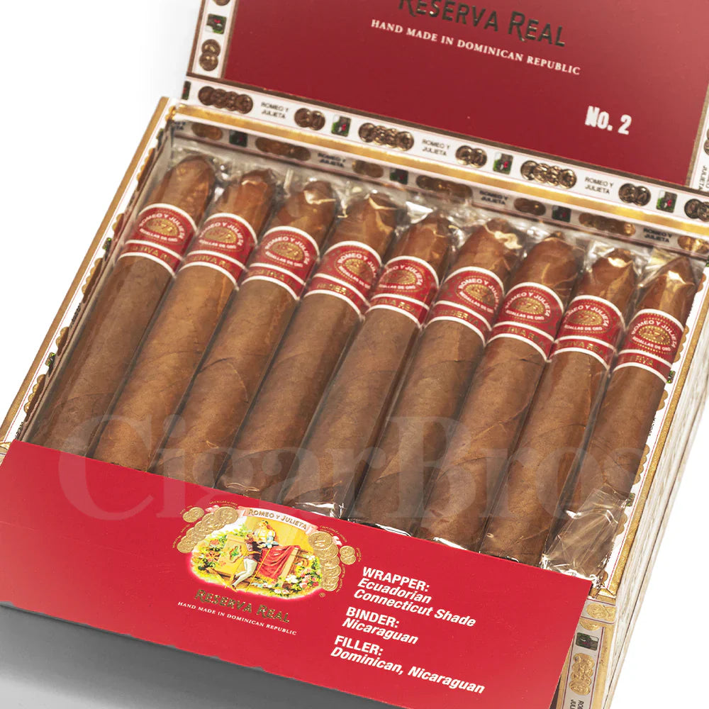 Romeo Y Julieta Reserva Real No.2 Box Pressed (Box of 25)