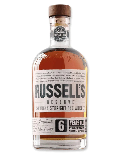 Russell's Reserve 6 Year Old Kentucky Straight Rye Whiskey