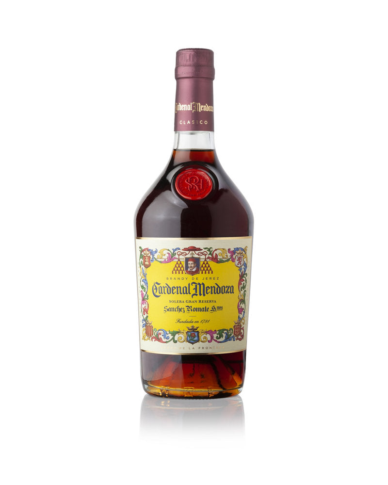 Sanchez Romate Cardenal Mendoza Clasico Solera Gran Reserva Brandy de Jerez 750ml