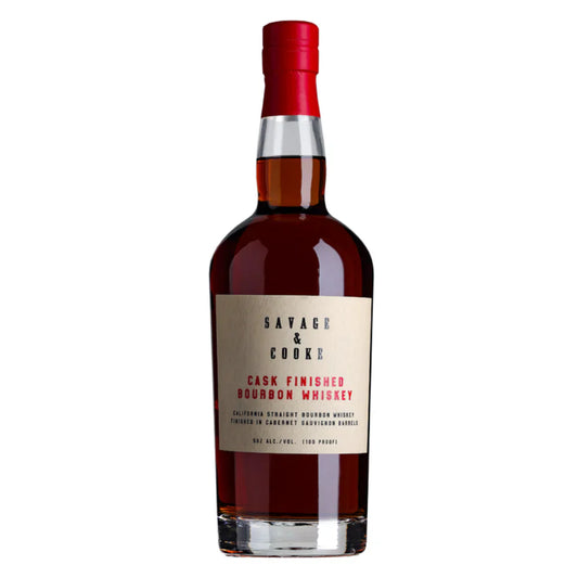 Savage & Cooke Cabernet Sauvignon Cask Finished Bourbon Whiskey 750ml