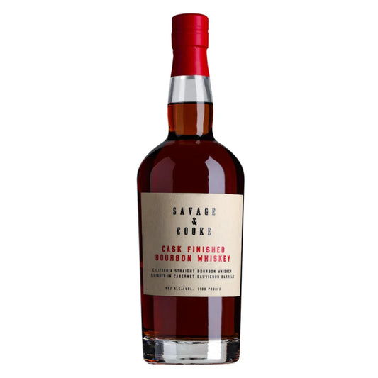 Savage & Cooke Cabernet Sauvignon Cask Finished Bourbon Whiskey 750ml