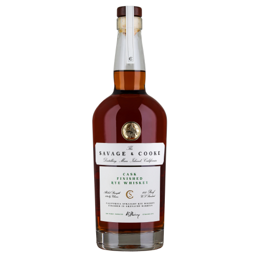 Savage & Cooke Straight Rye Whiskey 750ml
