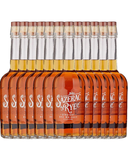 Sazerac Straight Rye Whiskey Bundle 750ml 12-Pack