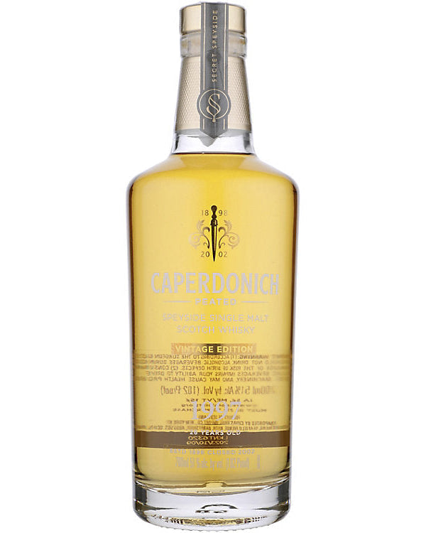 Secret Speyside Caperdonich Vintage Edition Peated 26 Year Old Single Malt Scotch Whisky 700ml