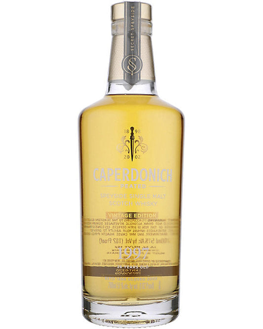 Secret Speyside Caperdonich Vintage Edition Peated 26 Year Old Single Malt Scotch Whisky 700ml