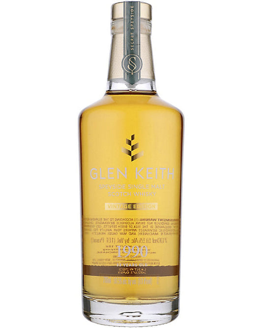Secret Speyside Glen Keith Vintage Edition 33 Year Old Single Malt Scotch Whisky 700ml