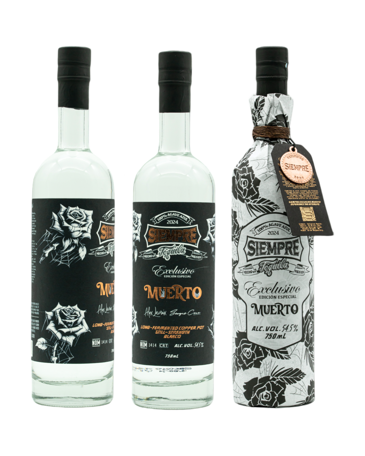 Siempre Exclusivo Muerto Blanco Tequila 750ml