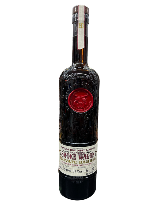 Smoke Wagon 13 Year Old Private No. 5900 Barrel El Cerrito Liquor Store Pick Straight Bourbon Whiskey