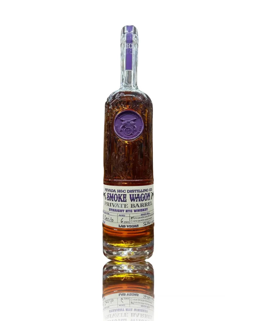 Smoke Wagon 6 Year Old El Cerrito Liquor Store Pick Straight Rye Whiskey