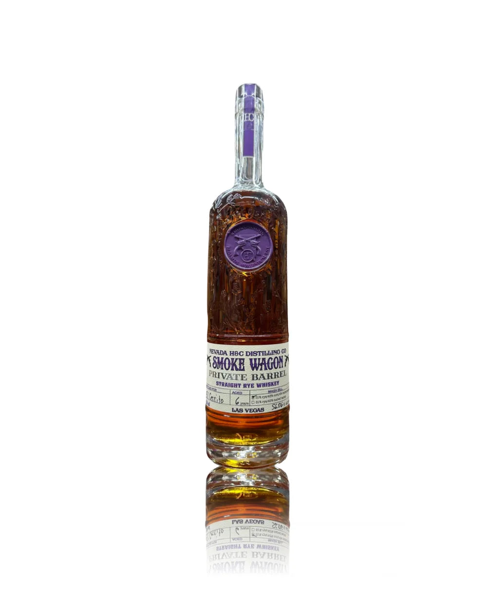 Smoke Wagon 6 Year Old El Cerrito Liquor Store Pick Straight Rye Whiskey