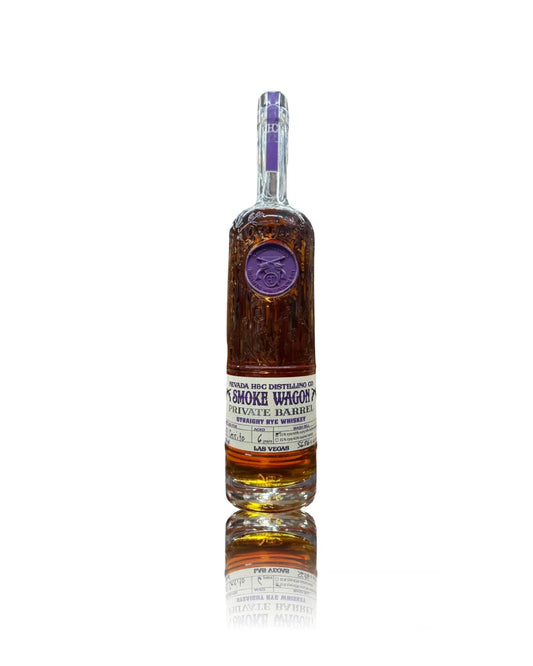 Smoke Wagon 6 Year Old El Cerrito Liquor Store Pick Straight Rye Whiskey