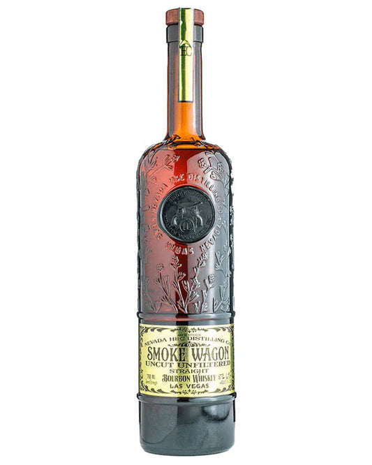 Smoke Wagon Uncut Unfiltered Straight Bourbon Whiskey 750ml