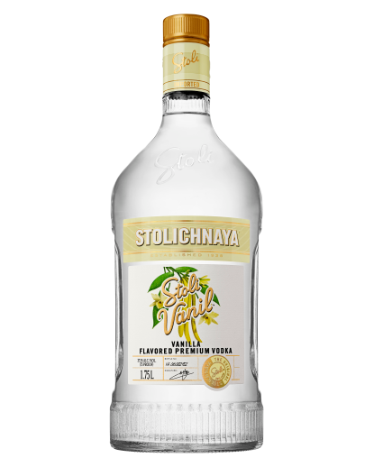 Stolichnaya Vanil Vanilla Vodka 1.75Lt