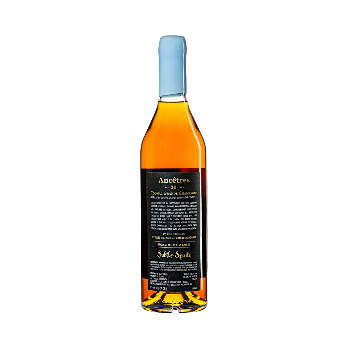 Subtle Spirits Ancêtres 30 Year Cognac Grande Champagne