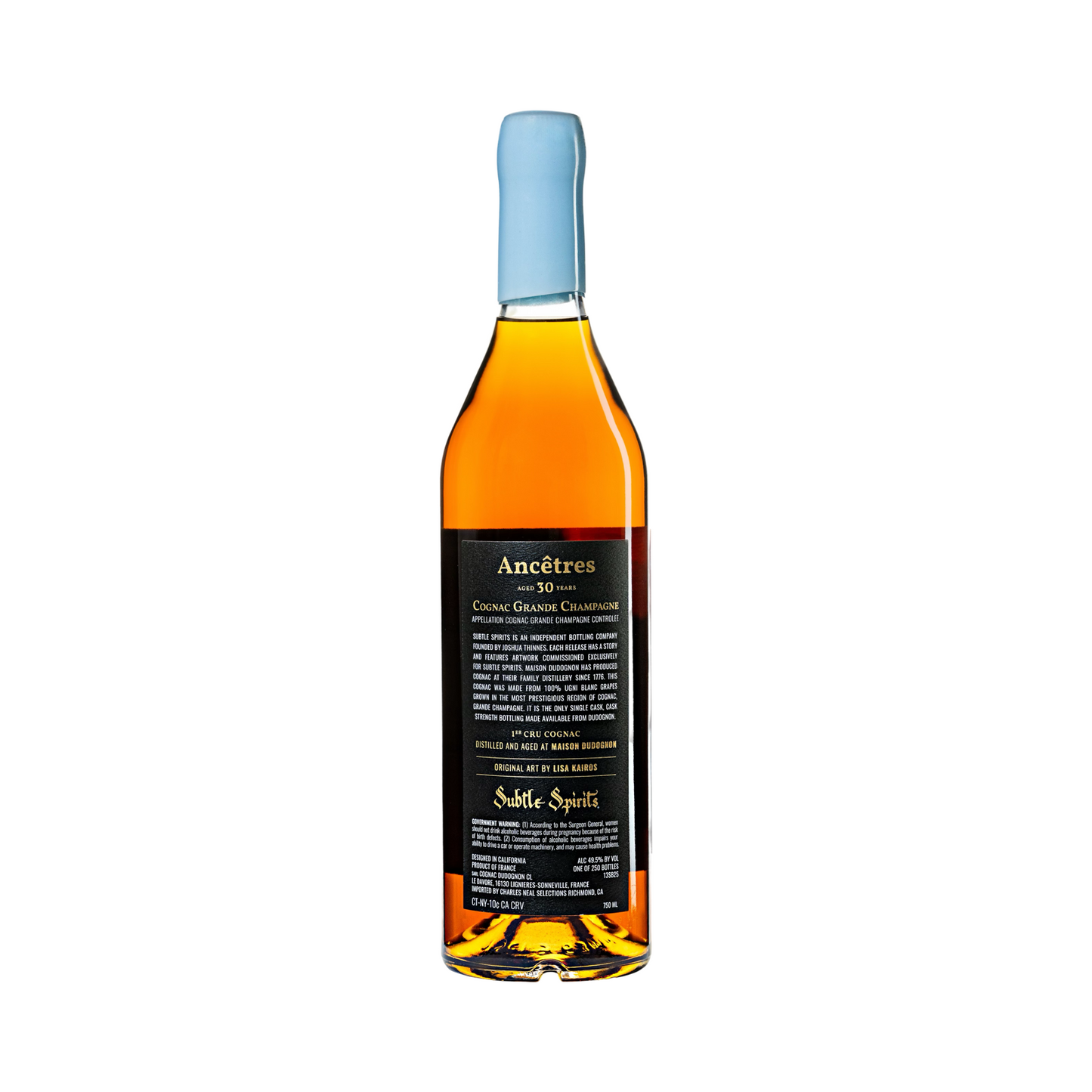 Subtle Spirits Ancêtres 30 Year Cognac Grande Champagne