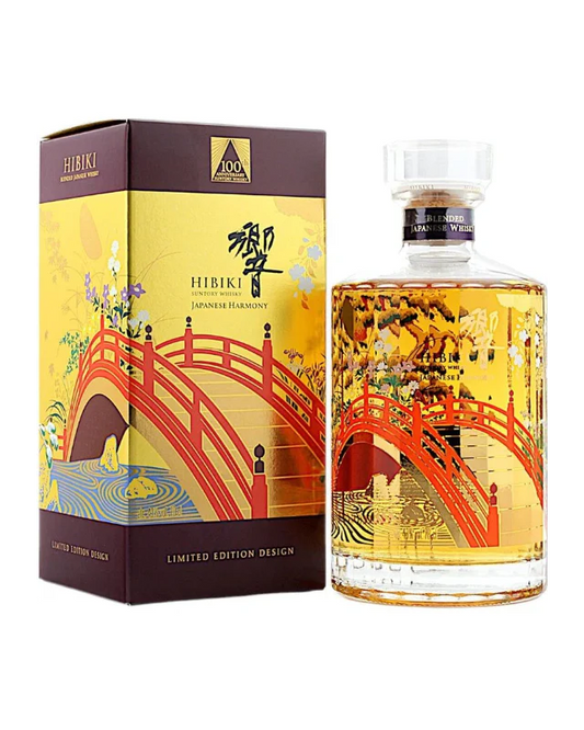 Suntory Hibiki Japanese Harmony 100th Anniversary Limited Edition Design Blended Whisky