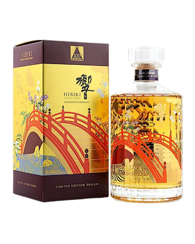 Suntory Hibiki Japanese Harmony 100th Anniversary Limited Edition Design Blended Whisky